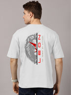 Lion Power Printed Full Sleeve T-Shirt