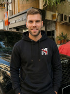 Lion Power Printed Kangaroo Pocket Full Sleeve Pullover Hoodie LEON