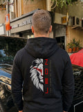 Lion Power Printed Pullover Hoodie LEON