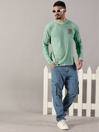 Lion Power Printed Full Sleeve T-Shirt