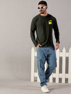 Luffy Printed Full Sleeve T-Shirt