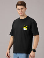 Luffy Printed Oversized Drop Shoulder T-Shirt