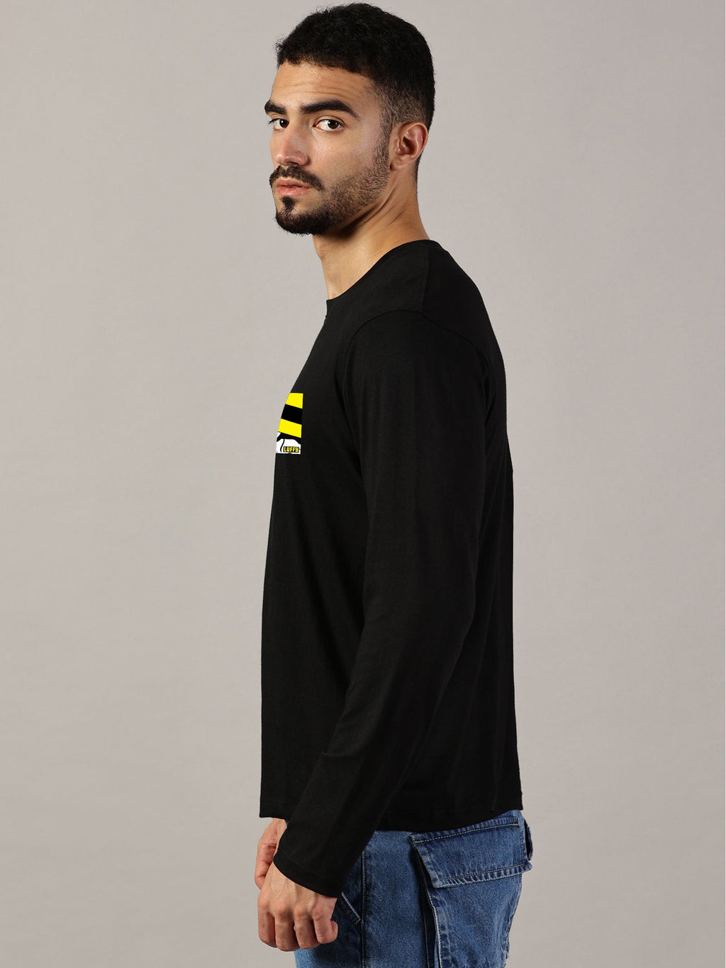 Luffy Printed Full Sleeve T-Shirt