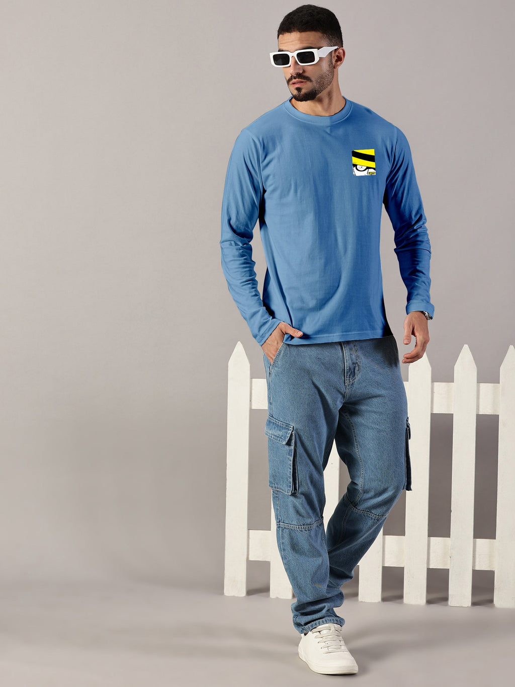 Luffy Printed Full Sleeve T-Shirt