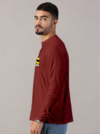 Luffy Printed Full Sleeve T-Shirt