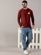 Luffy Printed Full Sleeve T-Shirt