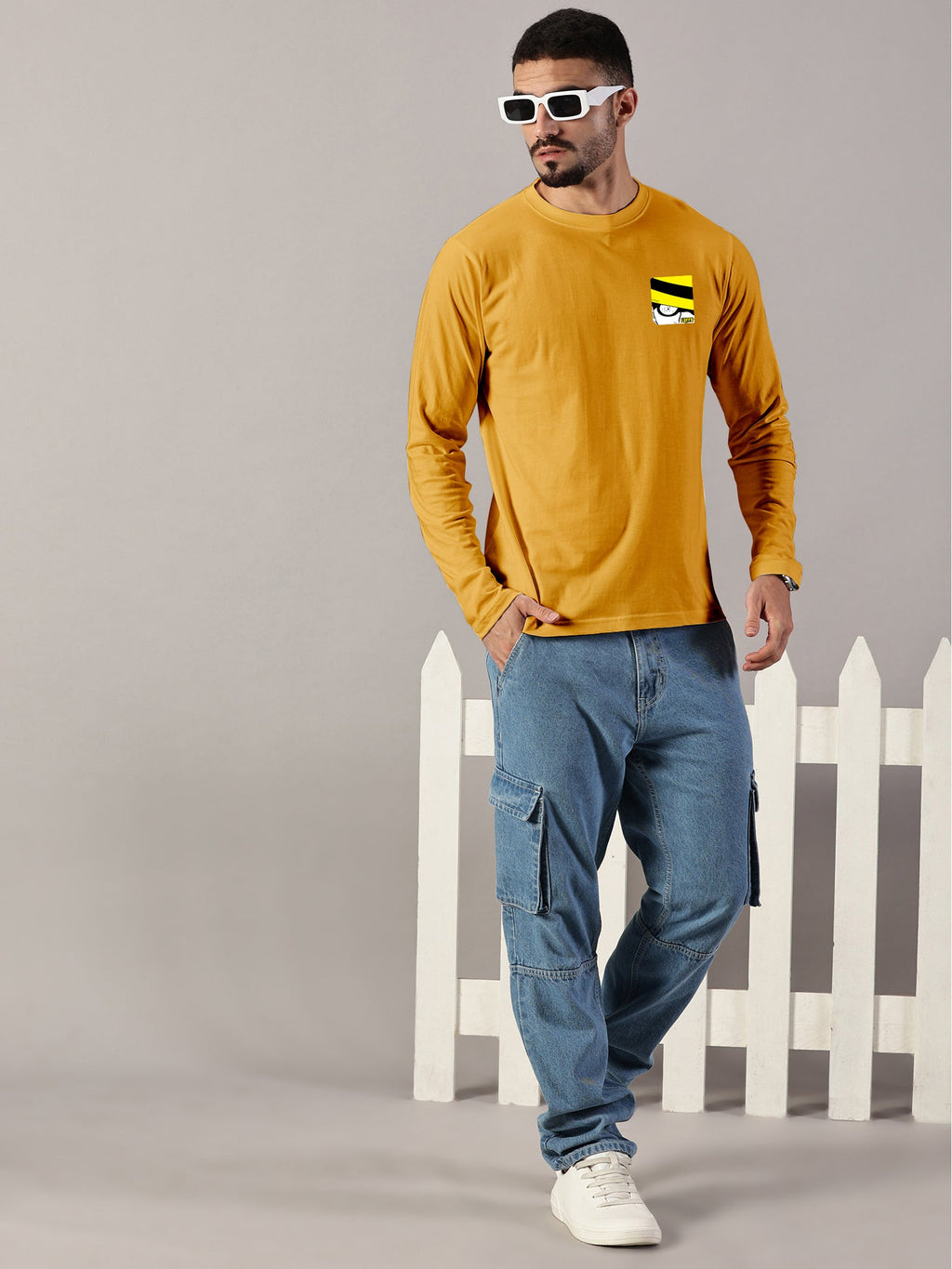 Luffy Printed Full Sleeve T-Shirt