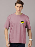 Luffy Printed Oversized Drop Shoulder T-Shirt