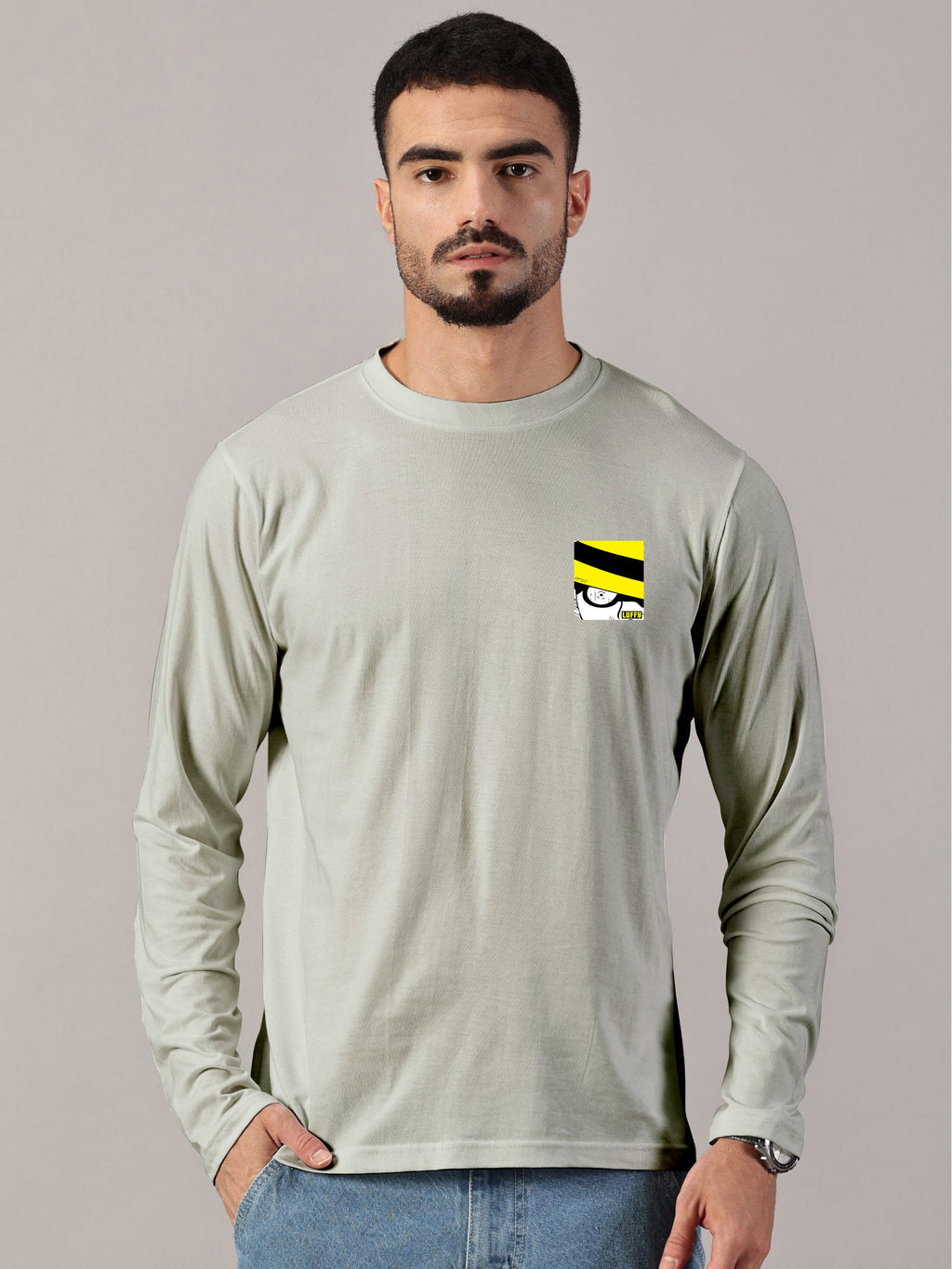 Luffy Printed Full Sleeve T-Shirt