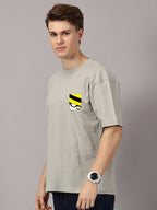 Luffy Printed Oversized Drop Shoulder T-Shirt