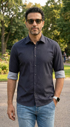 Star Printed Full Sleeve Shirt