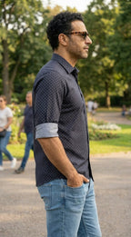 Star Printed Full Sleeve Shirt