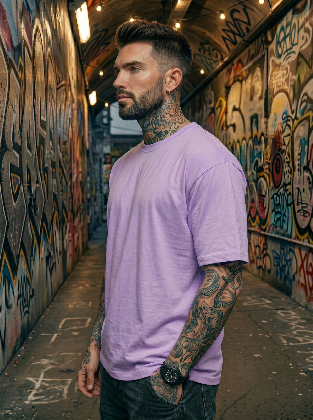 Oversized Drop Shoulder T-shirt