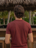 Henley Neck  Half Sleeve T-Shirt LEON