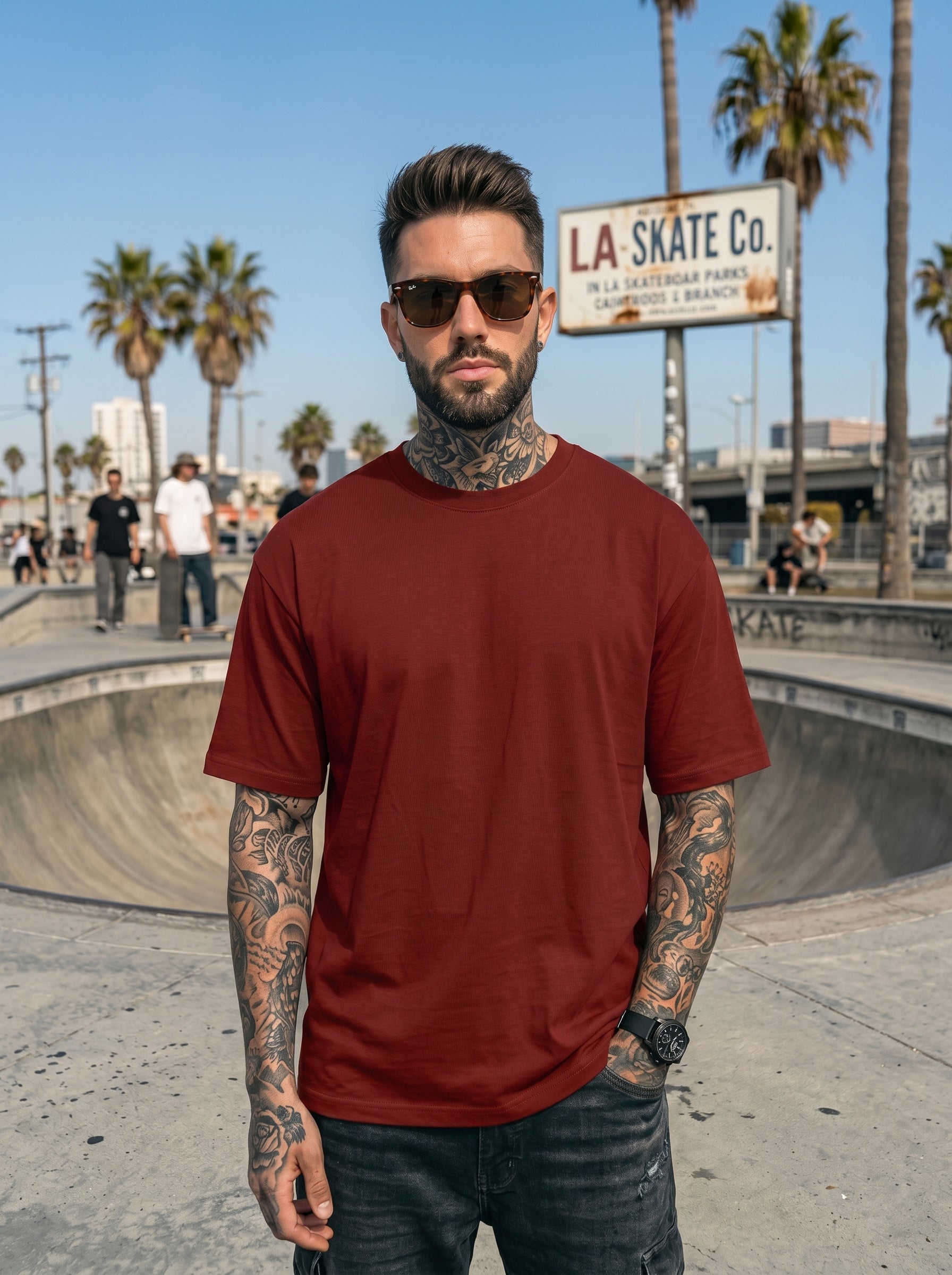 Oversized Drop Shoulder T-shirt
