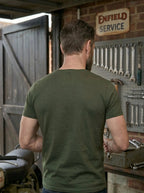 Henley Neck  Half Sleeve T-Shirt LEON