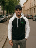 Raglan Sleeve Pullover Hoodie LEON