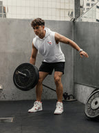 Lion Power Printed Sleeveless Pullover Hoodie LEON