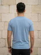 Henley Neck  Half Sleeve T-Shirt LEON