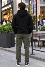 Leon Star Printed Full Sleeve Pullover Hoodie LEON