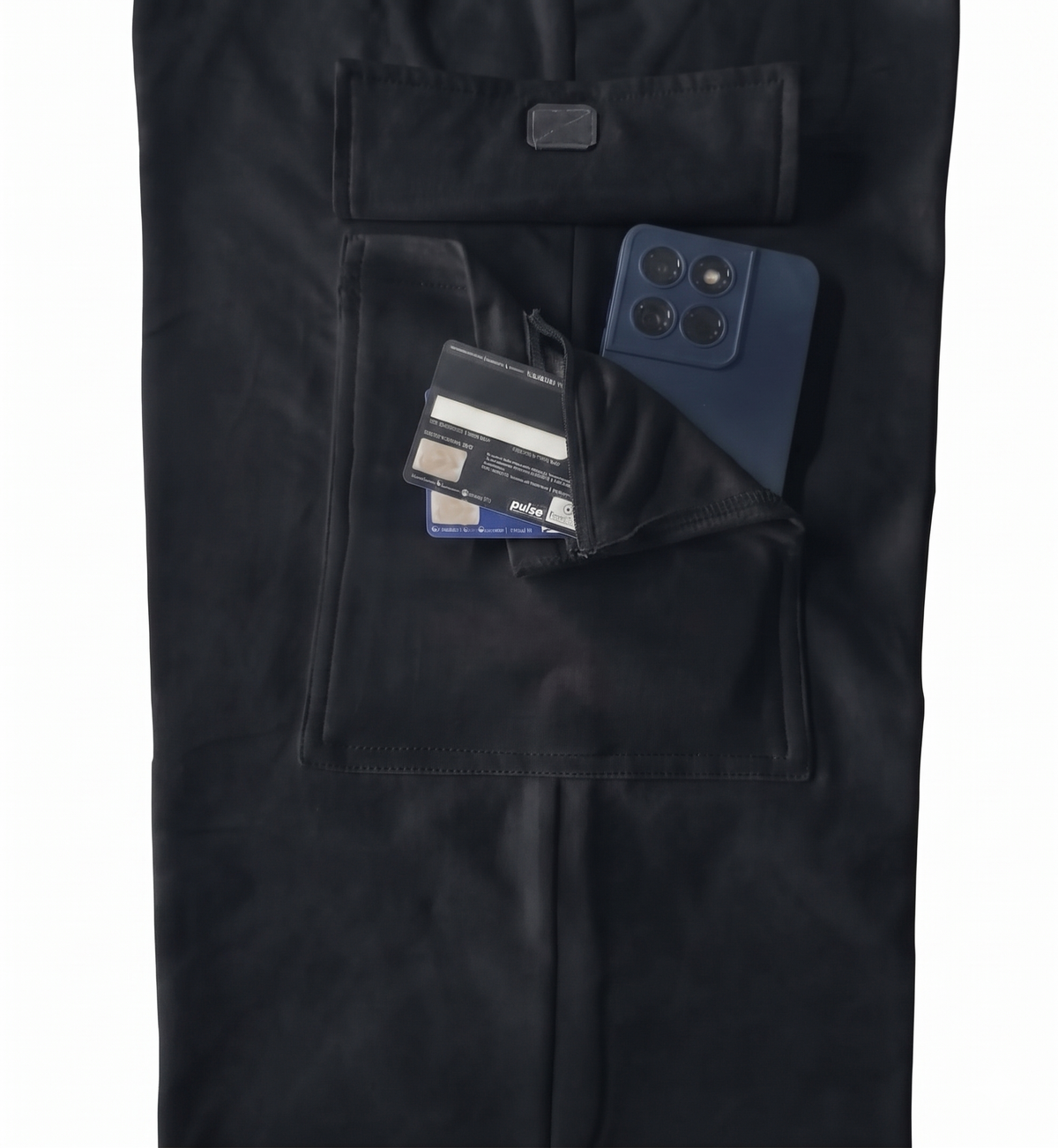LEON Men’s Cotton Loopknit Cargo Jogger
