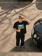 LEON Mountain Rider Print T-Shirt