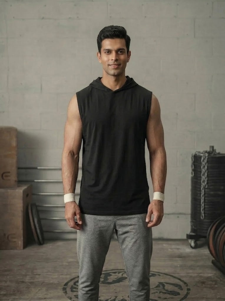 Hooded Gym Vest