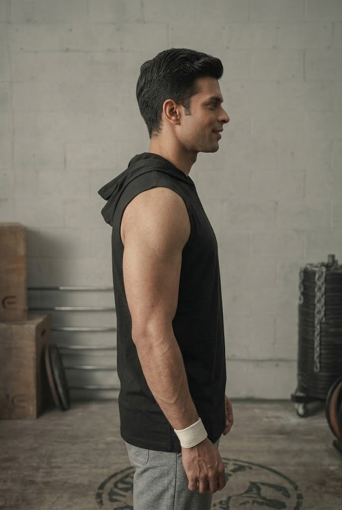Hooded Gym Vest