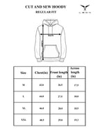 Color Block Cut & Sew Full Sleeve Pullover Hoodie