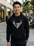 Leon Gotheic Printed Full Sleeve Pullover Hoodie