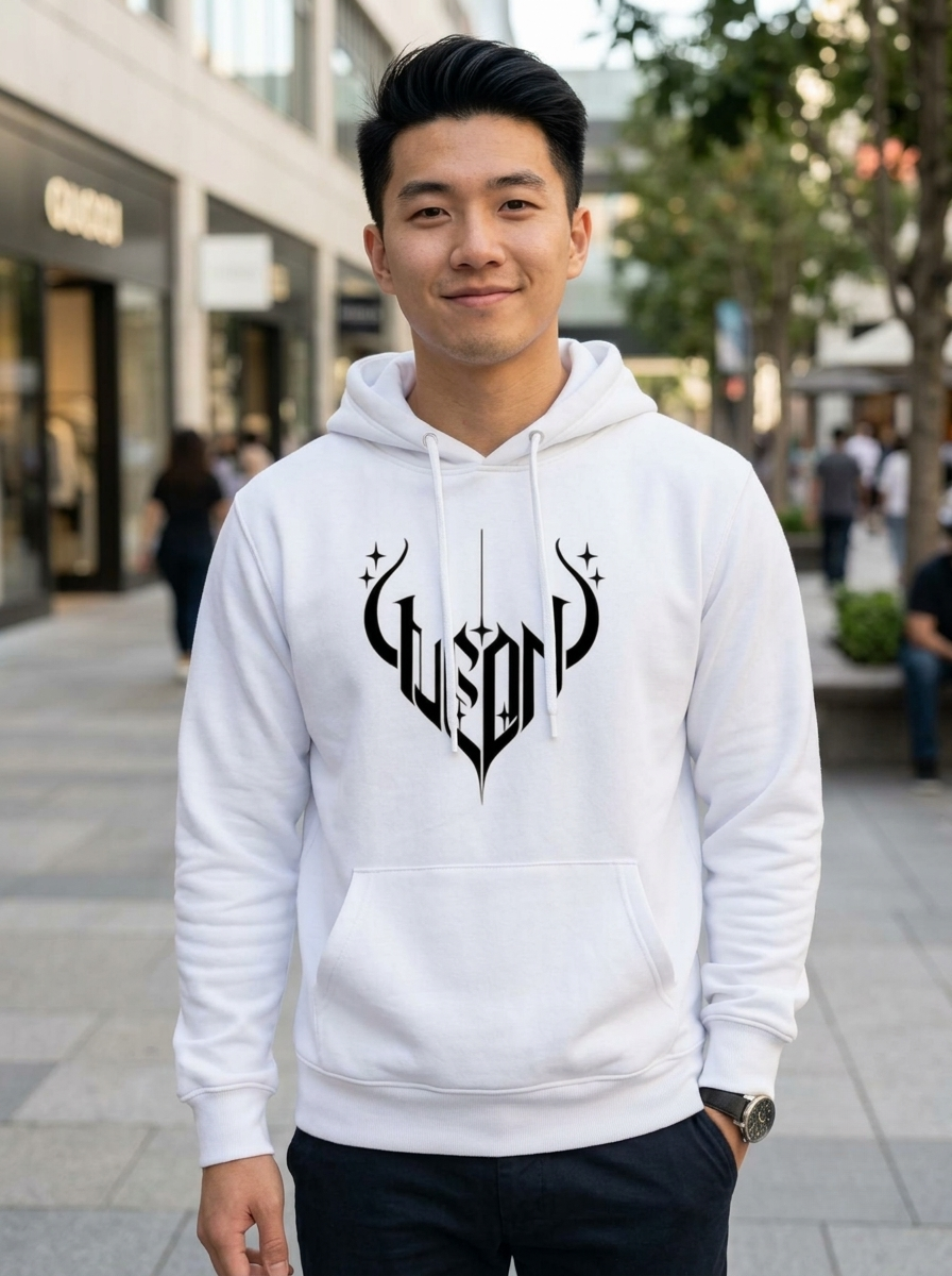 Leon Gothic Printed Full Sleeve Pullover Hoodie