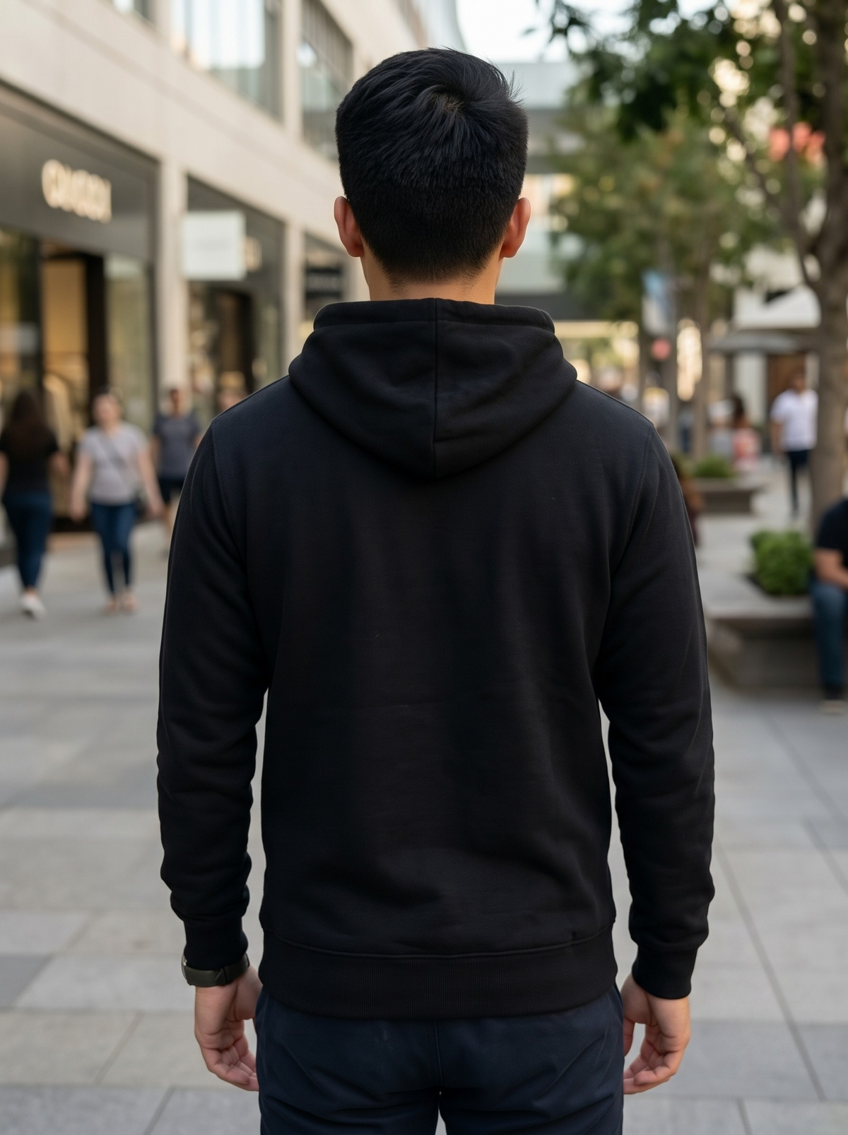 Leon Gotheic Printed Full Sleeve Pullover Hoodie