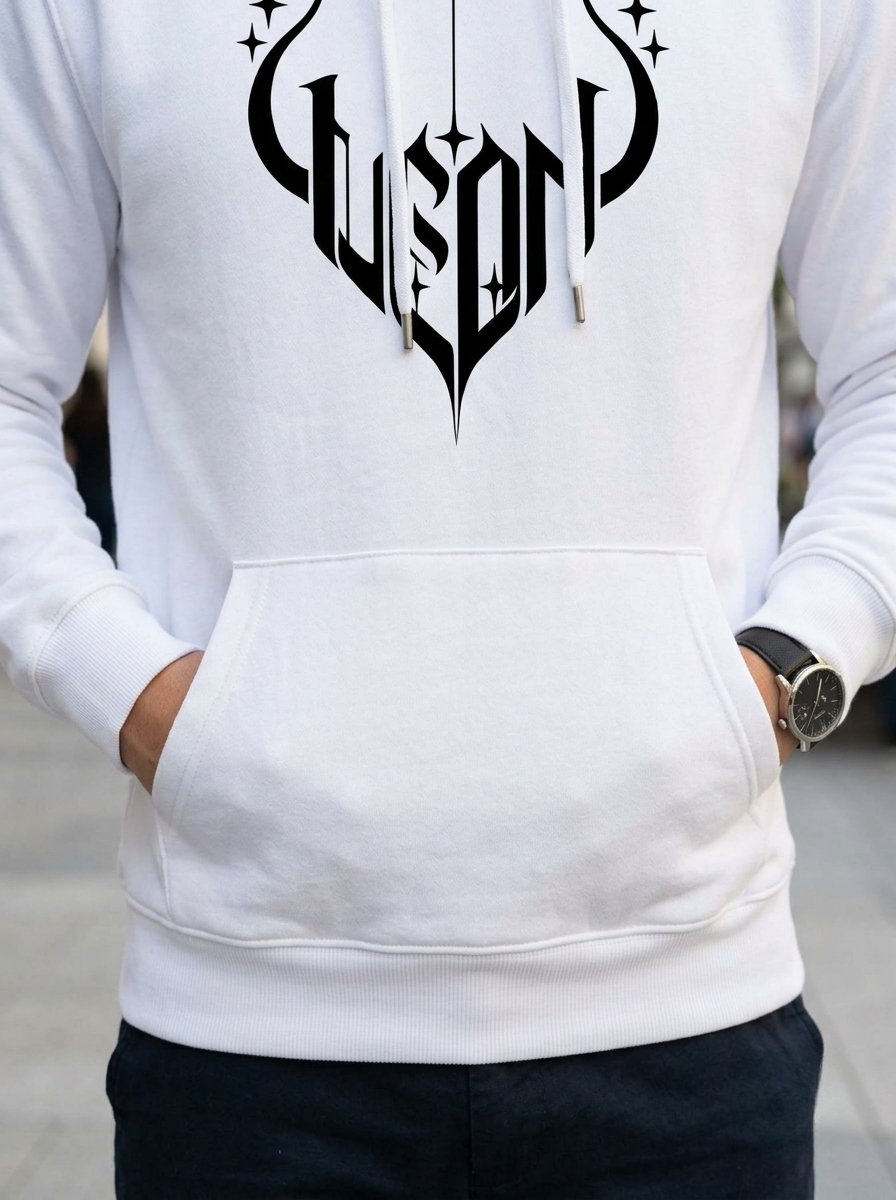 Leon Gotheic Printed Full Sleeve Pullover Hoodie