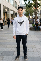 Leon Gotheic Printed Full Sleeve Pullover Hoodie