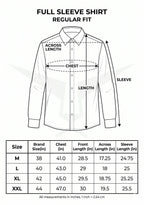Prime Beige Patterned Full Sleeve Shirt LEON
