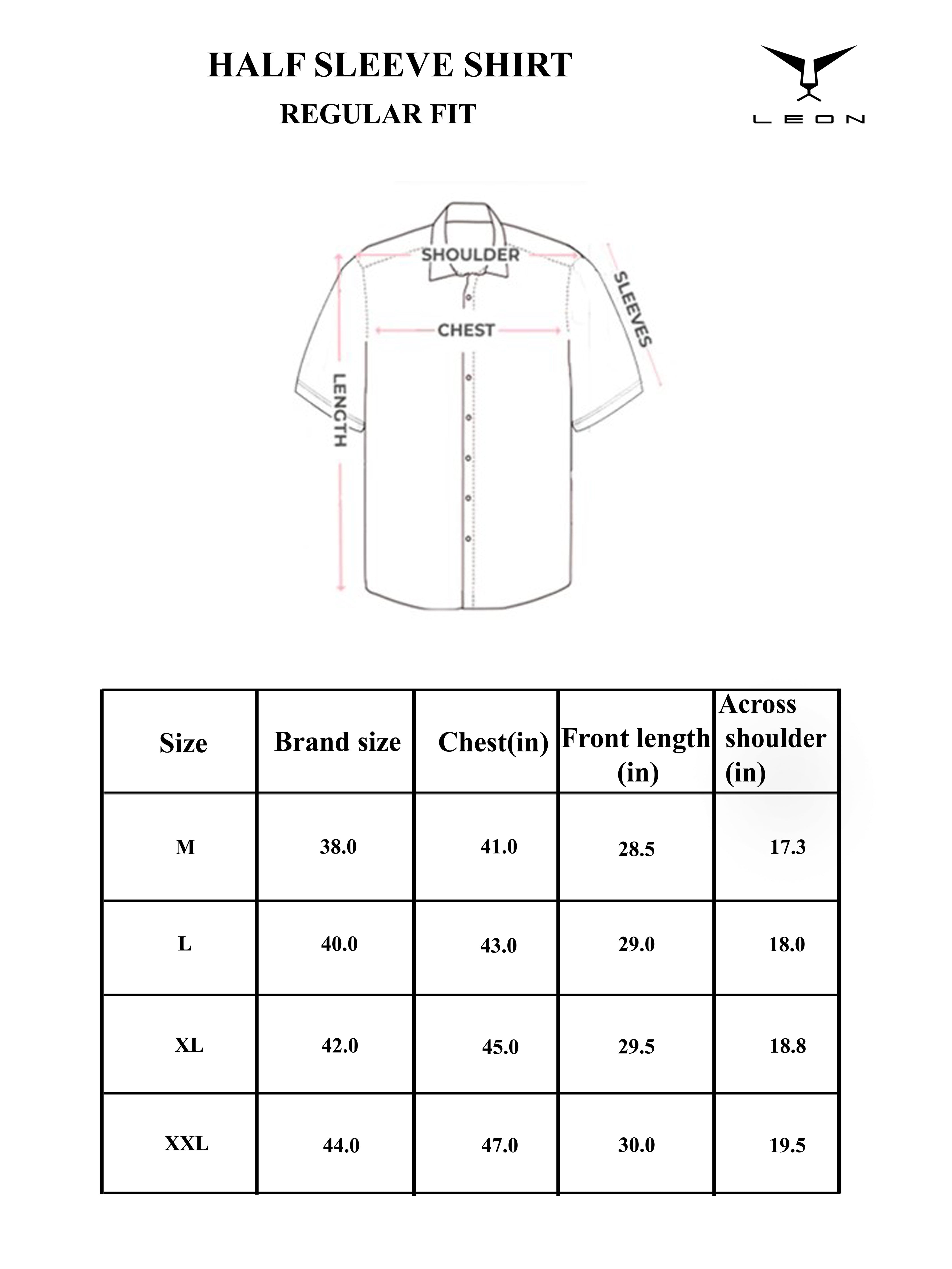 Checkered Poly Cotton Half Sleeve Shirt