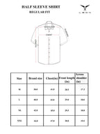 Leaf Printed Half Sleeve Shirt