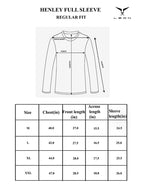 Henley Neck Full Sleeve T-Shirt