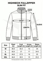 High Neck Full Zipper Sweatshirt LEON