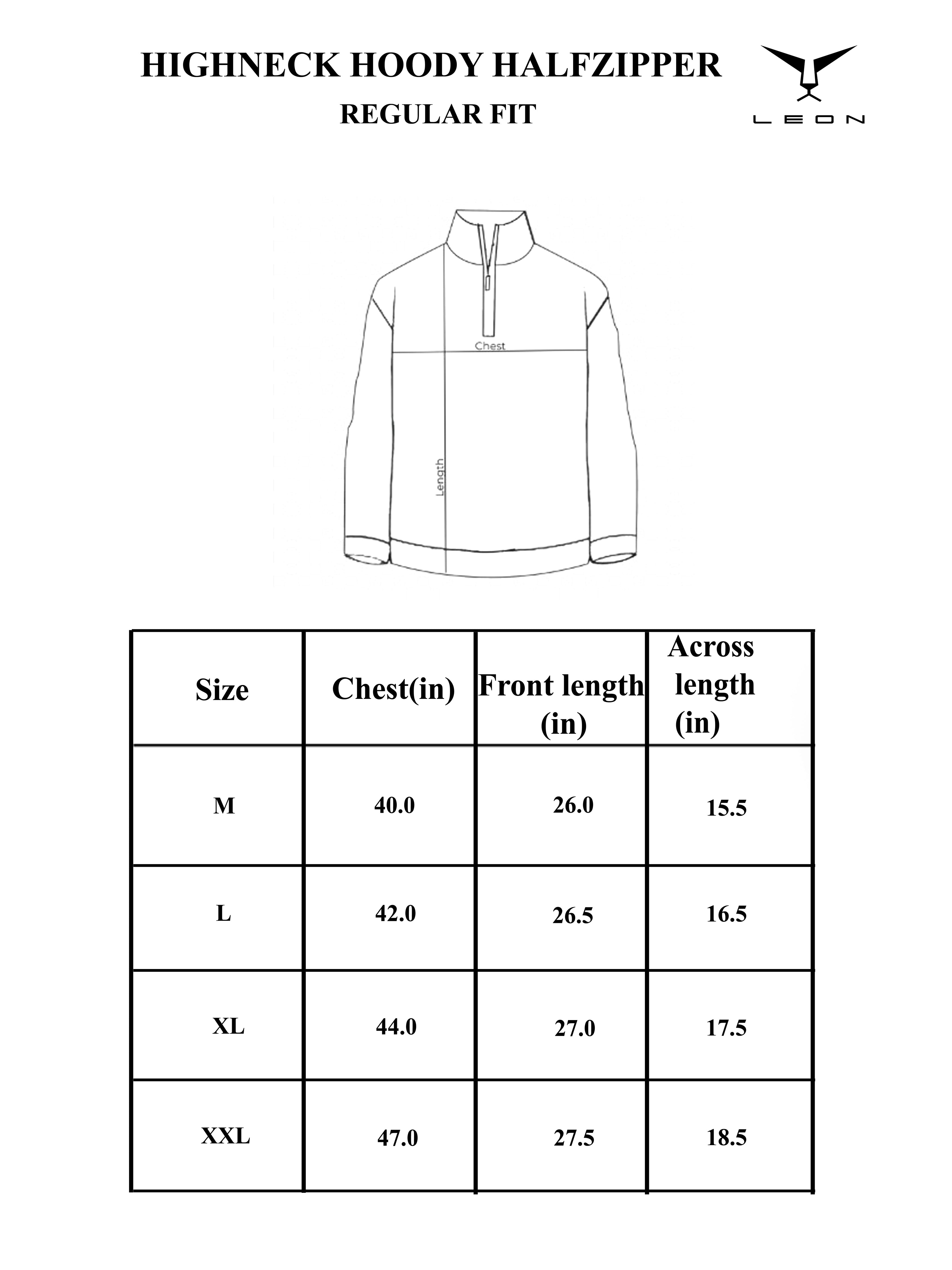 High Neck Half Zipper Sweatshirt