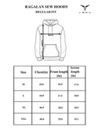 Raglan Sleeve Pullover Hoodie