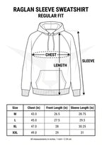 Raglan Sleeve Pullover Hoodie LEON