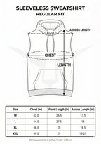 Solid Sleeveless Pullover Hoodie Leon Clothing
