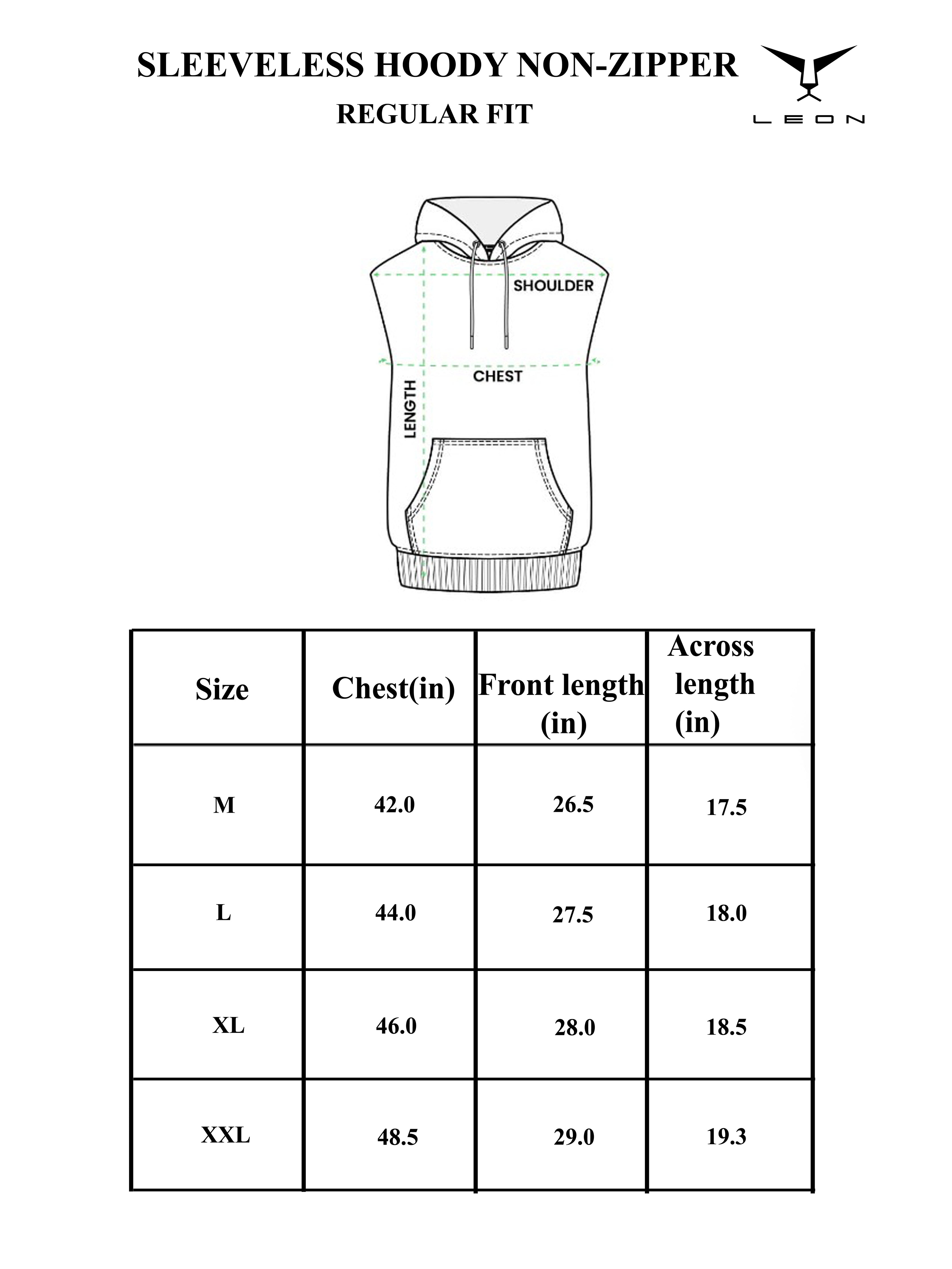 Solid Sleeveless Pullover Hoodie