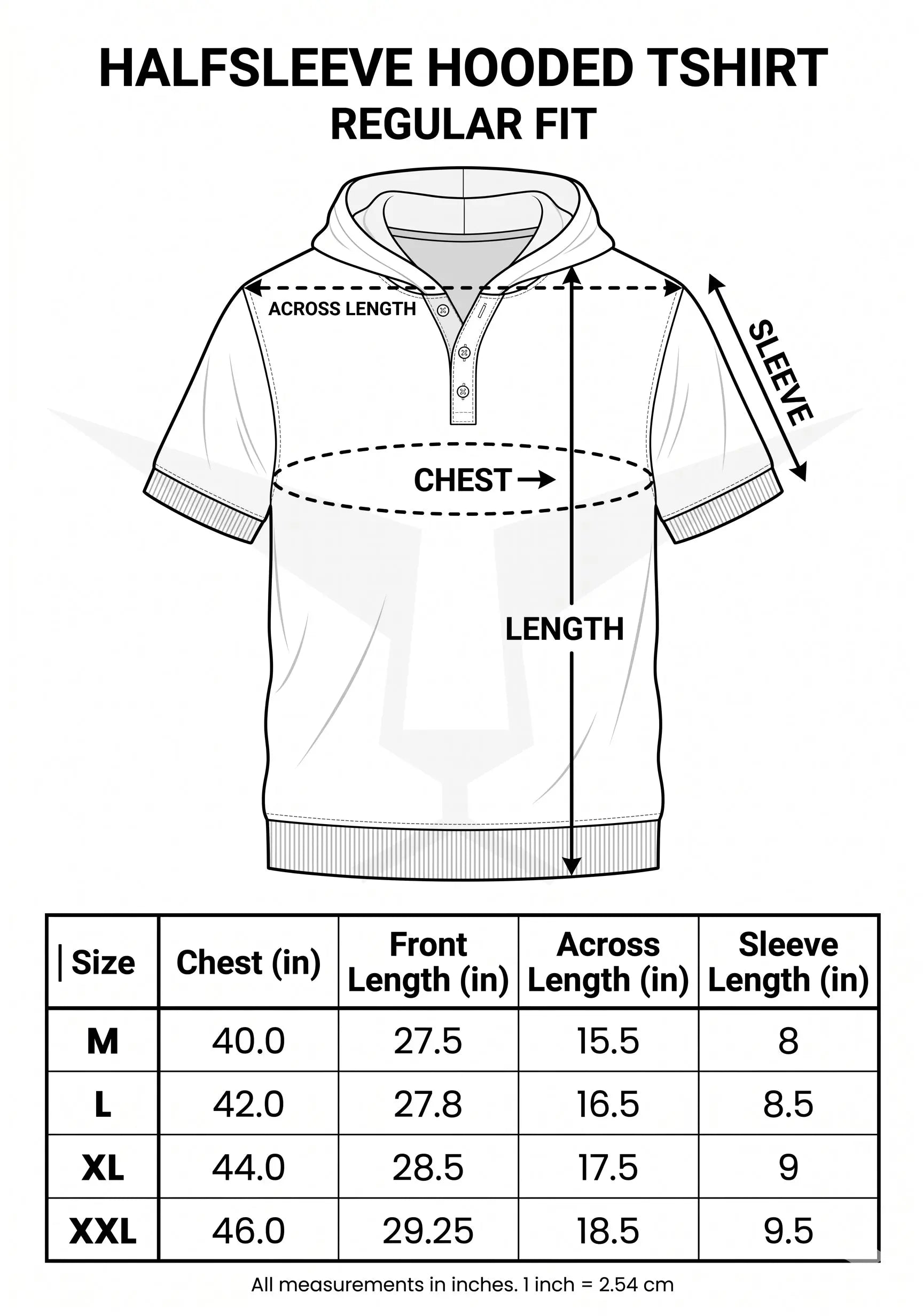 Half Sleeve T-Shirt Hoodie LEON