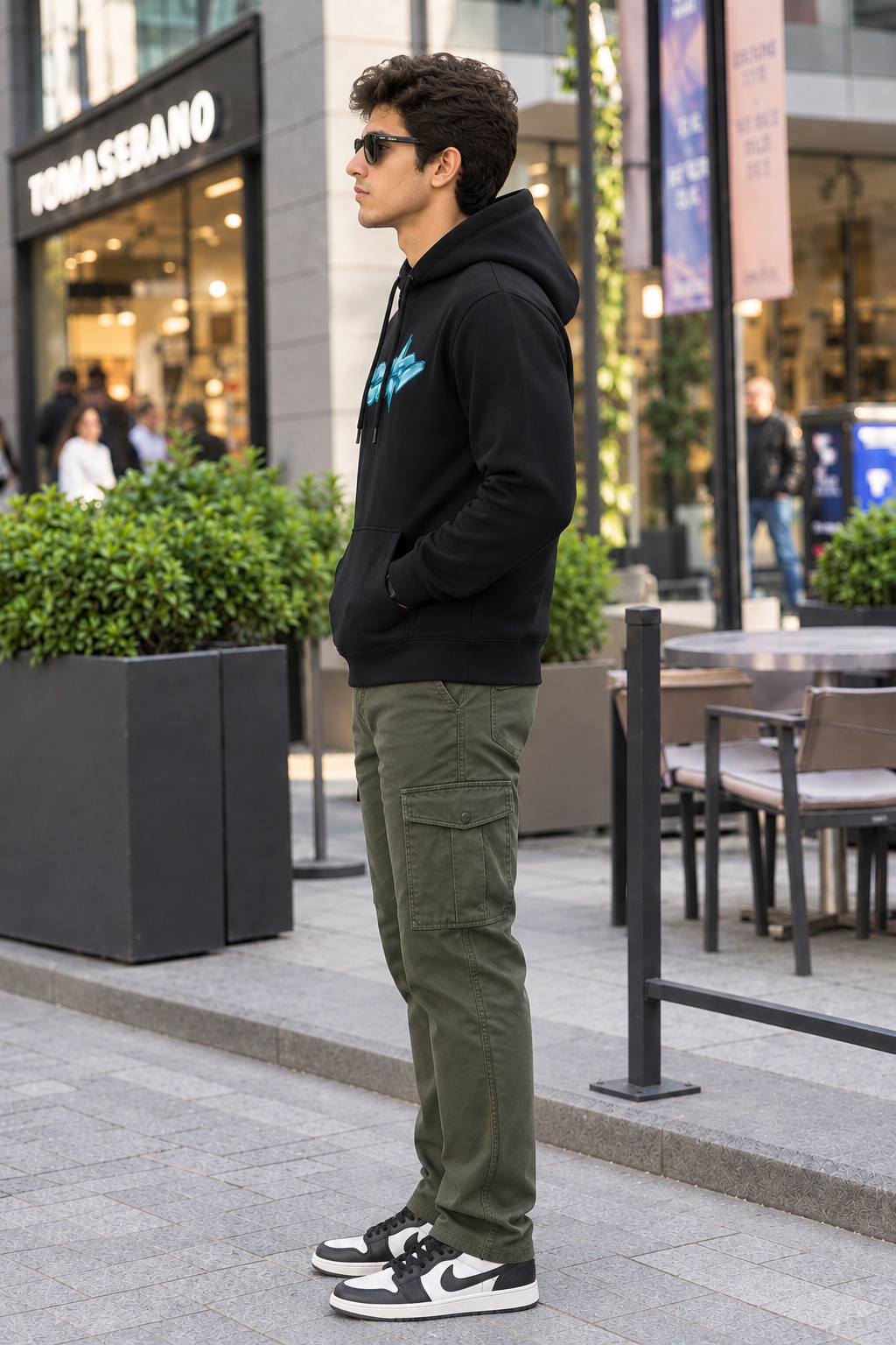 Leon Star Printed Full Sleeve Pullover Hoodie LEON
