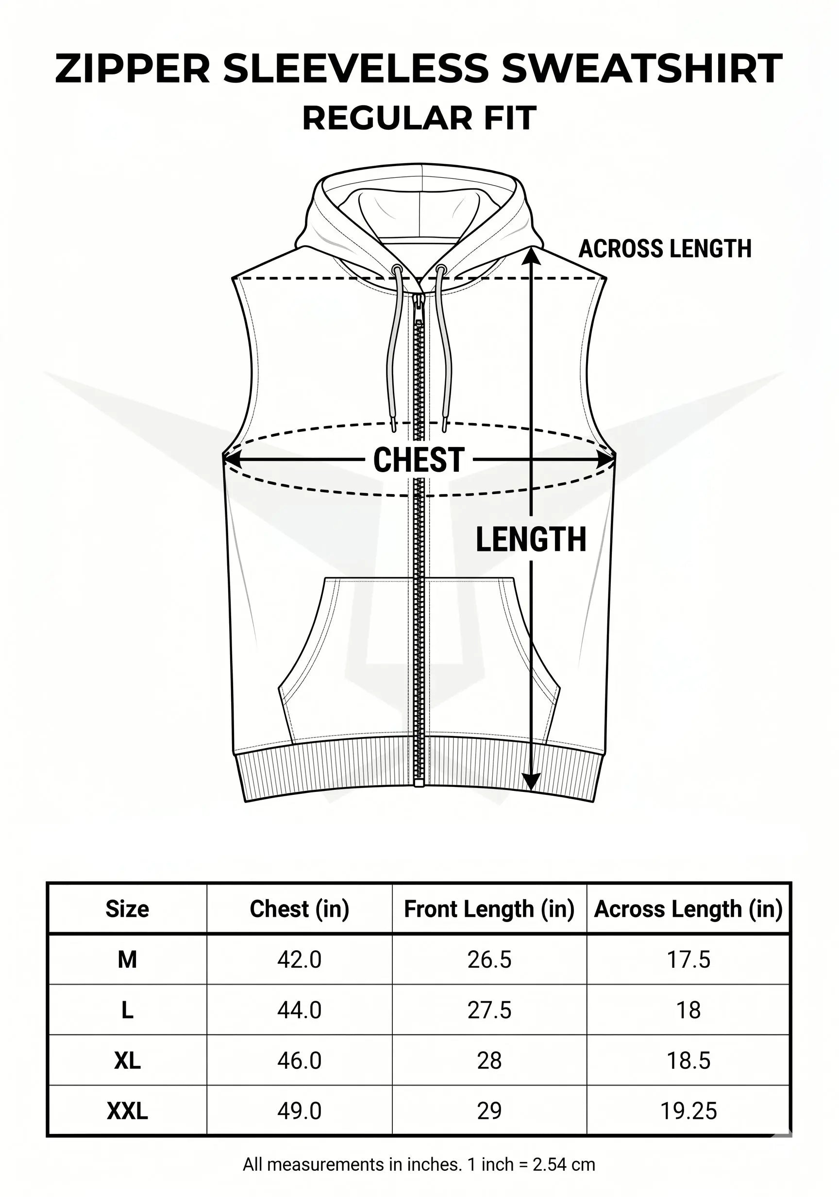 Solid Sleeveless Zipper Hoodie Leon Clothing